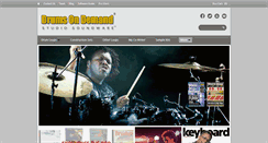 Desktop Screenshot of drumsondemand.com